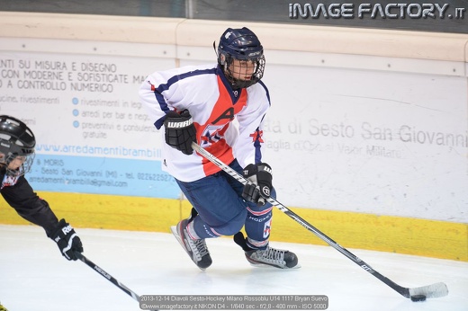 2013-12-14 Diavoli Sesto-Hockey Milano Rossoblu U14 1117 Bryan Suevo
